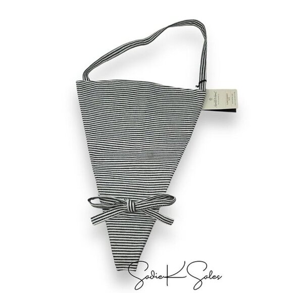 Hearth & Hand Magnolia Ticking Stripe Flower Bouquet Tote Gray/Cream - Target - Picture 4 of 6